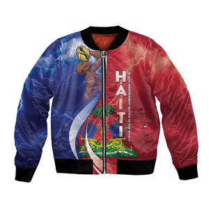 Haiti Independence Day Bomber Jacket The First Black Independent Nation - African Pride