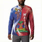 Haiti Independence Day Button Sweatshirt The First Black Independent Nation