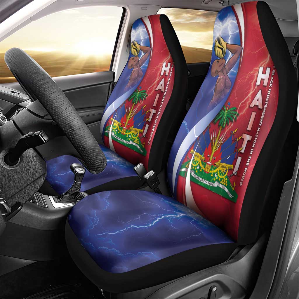 Haiti Independence Day Car Seat Cover The First Black Independent Nation - African Pride
