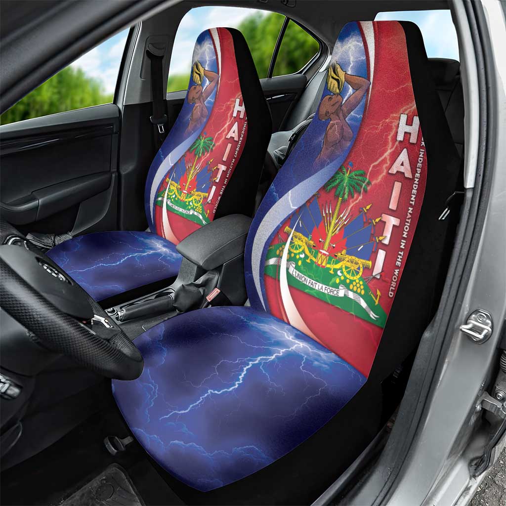 Haiti Independence Day Car Seat Cover The First Black Independent Nation - African Pride