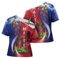 Haiti Independence Day Cross Shoulder Shirt The First Black Independent Nation