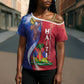 Haiti Independence Day Cross Shoulder Shirt The First Black Independent Nation