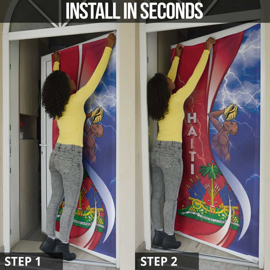 Haiti Independence Day Door Cover The First Black Independent Nation