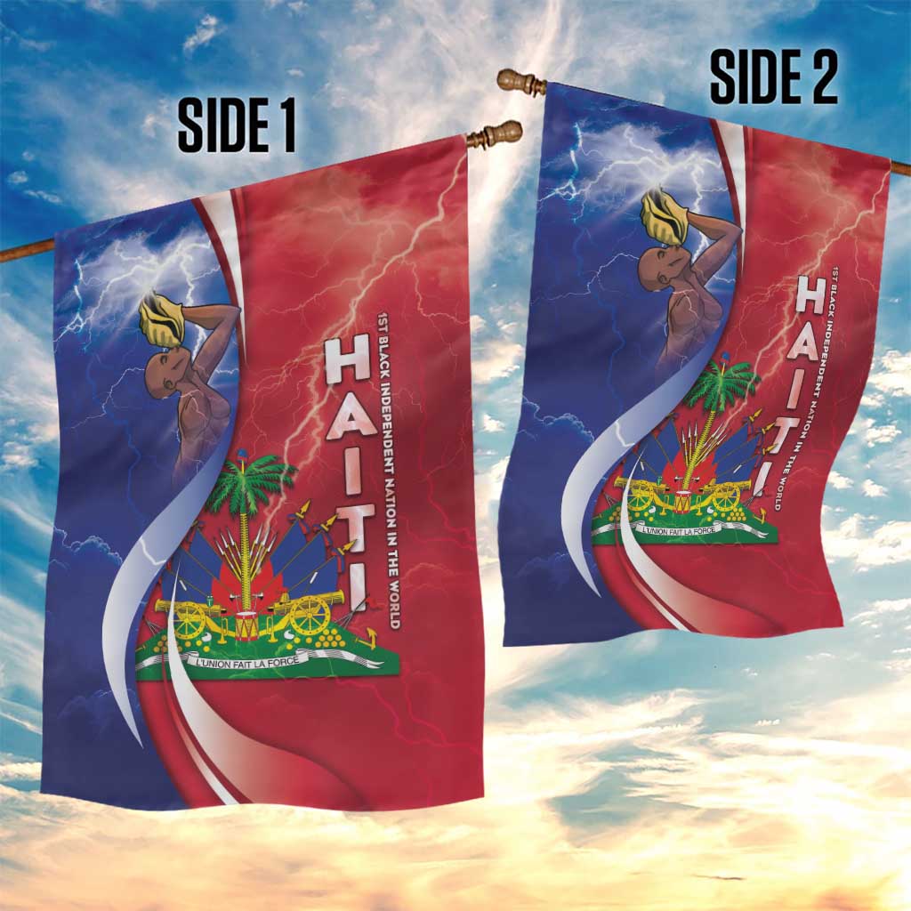 Haiti Independence Day Garden Flag The First Black Independent Nation - African Pride