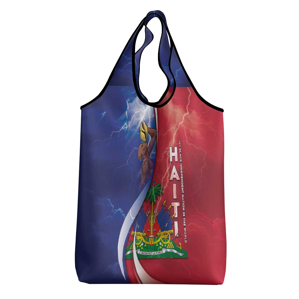 Haiti Independence Day Grocery Bag The First Black Independent Nation - African Pride