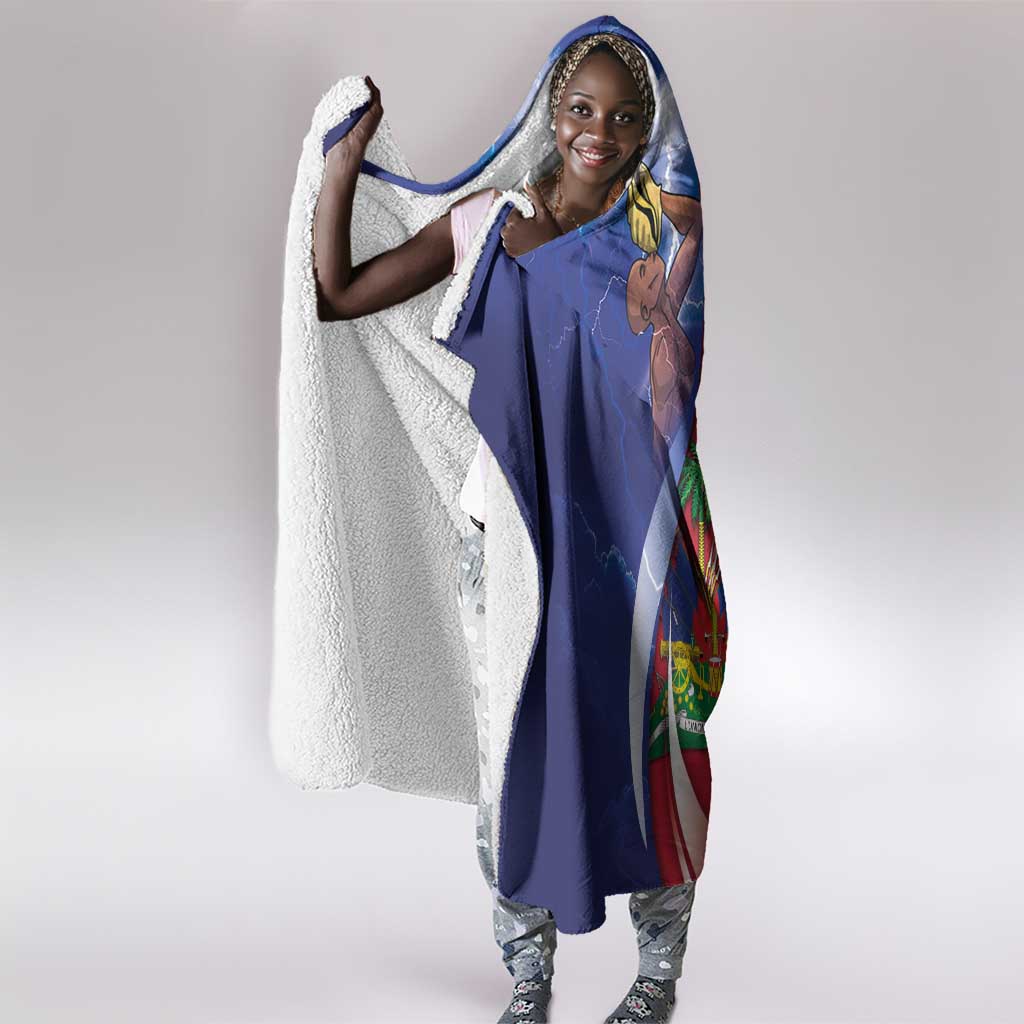 Haiti Independence Day Hooded Blanket The First Black Independent Nation - African Pride