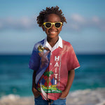 Haiti Independence Day Kid Hawaiian Shirt The First Black Independent Nation LT05