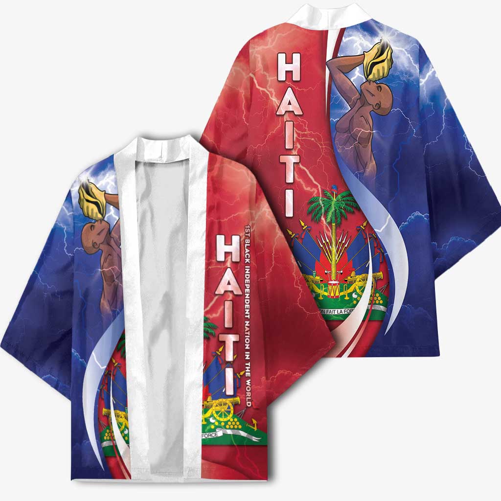 Haiti Independence Day Kimono The First Black Independent Nation