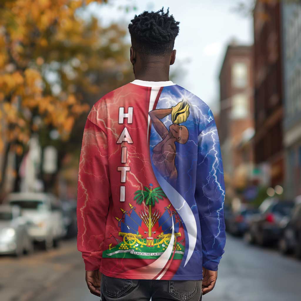 Haiti Independence Day Long Sleeve Shirt The First Black Independent Nation - African Pride