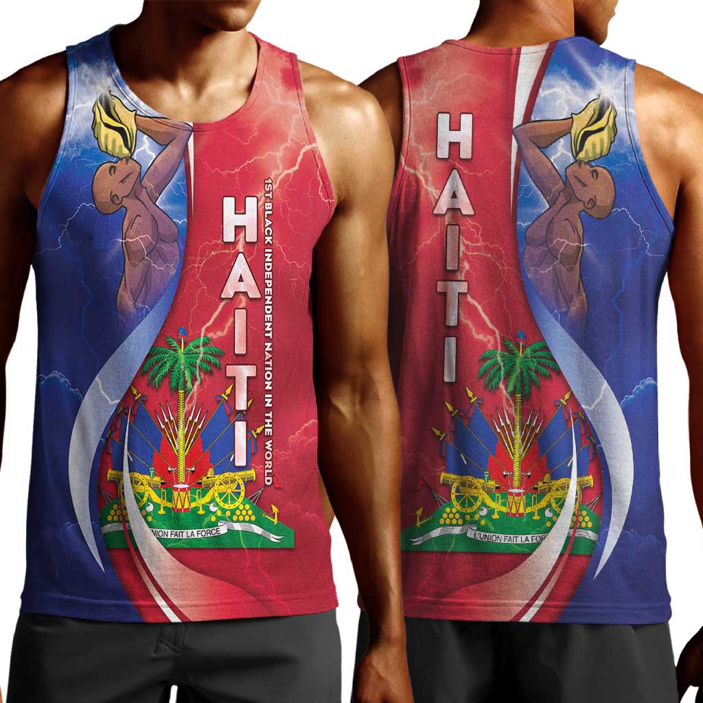 Haiti Independence Day Men Tank Top The First Black Independent Nation - African Pride