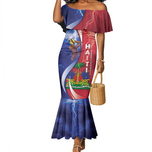 Haiti Independence Day Mermaid Dress The First Black Independent Nation LT05