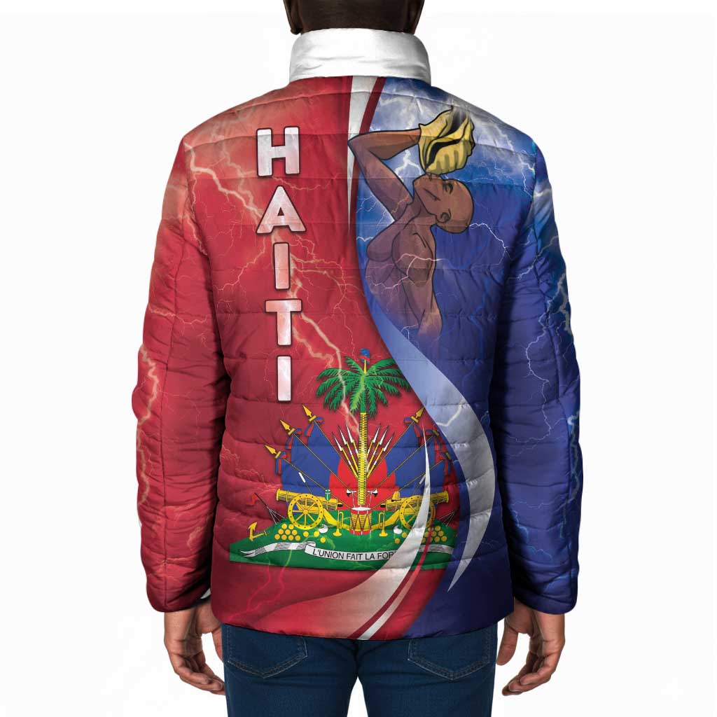 Haiti Independence Day Padded Jacket The First Black Independent Nation