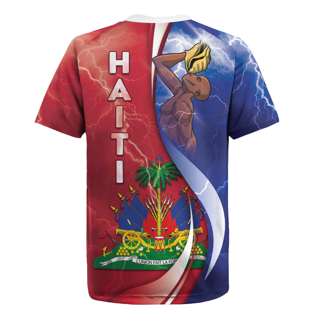 Haiti Independence Day Rugby Jersey The First Black Independent Nation LT05
