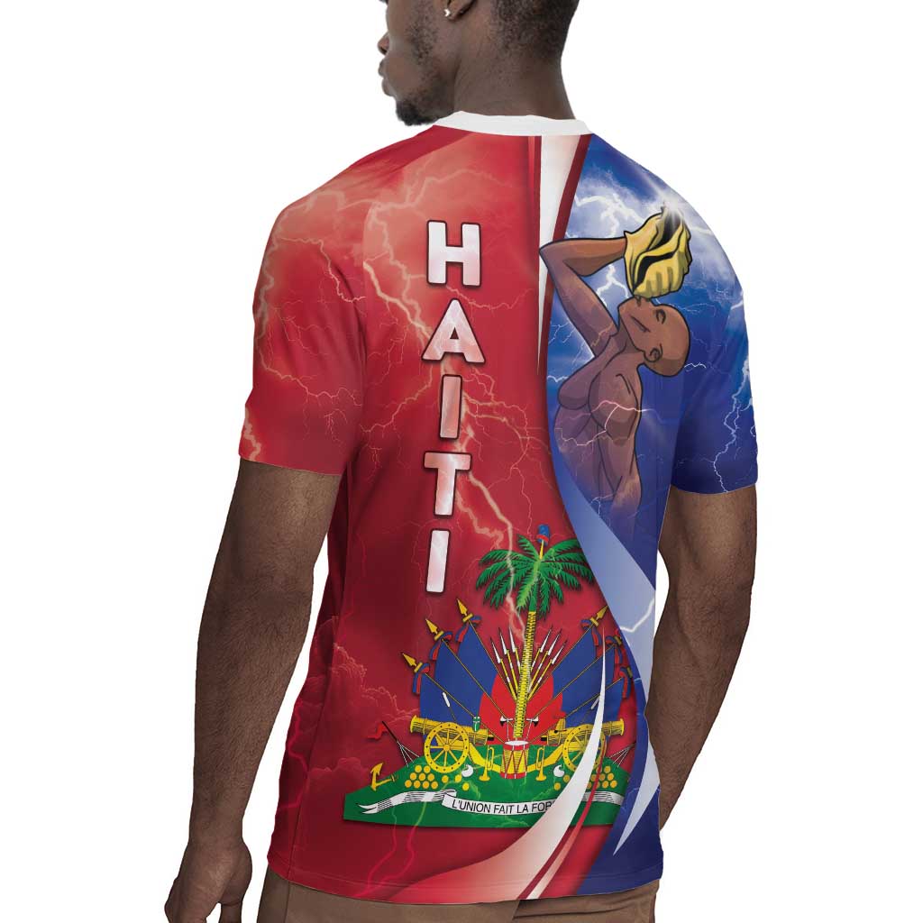 Haiti Independence Day Rugby Jersey The First Black Independent Nation LT05