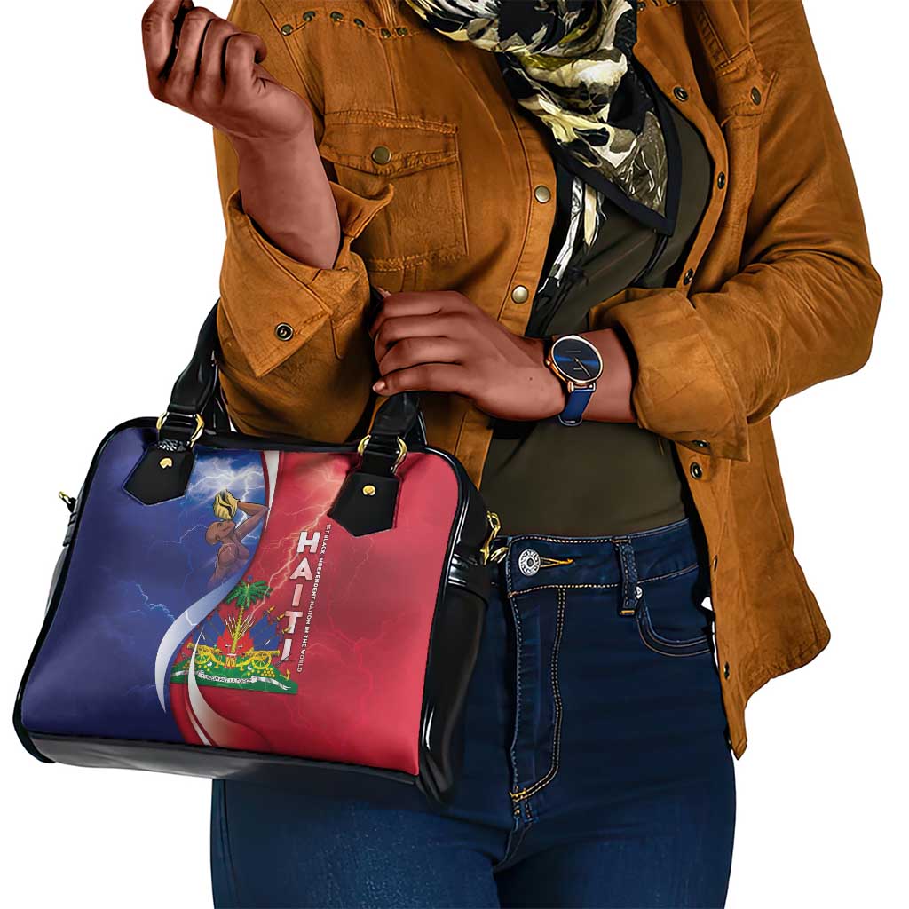 Haiti Independence Day Shoulder Handbag The First Black Independent Nation - African Pride