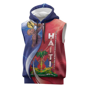 Haiti Independence Day Sleeveless Hoodie The First Black Independent Nation - African Pride