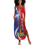 Haiti Independence Day Summer Maxi Dress The First Black Independent Nation LT05