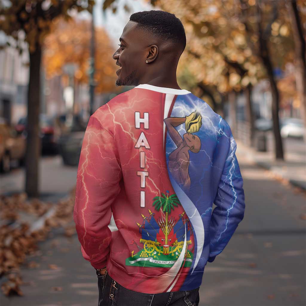 Haiti Independence Day Sweatshirt The First Black Independent Nation - African Pride