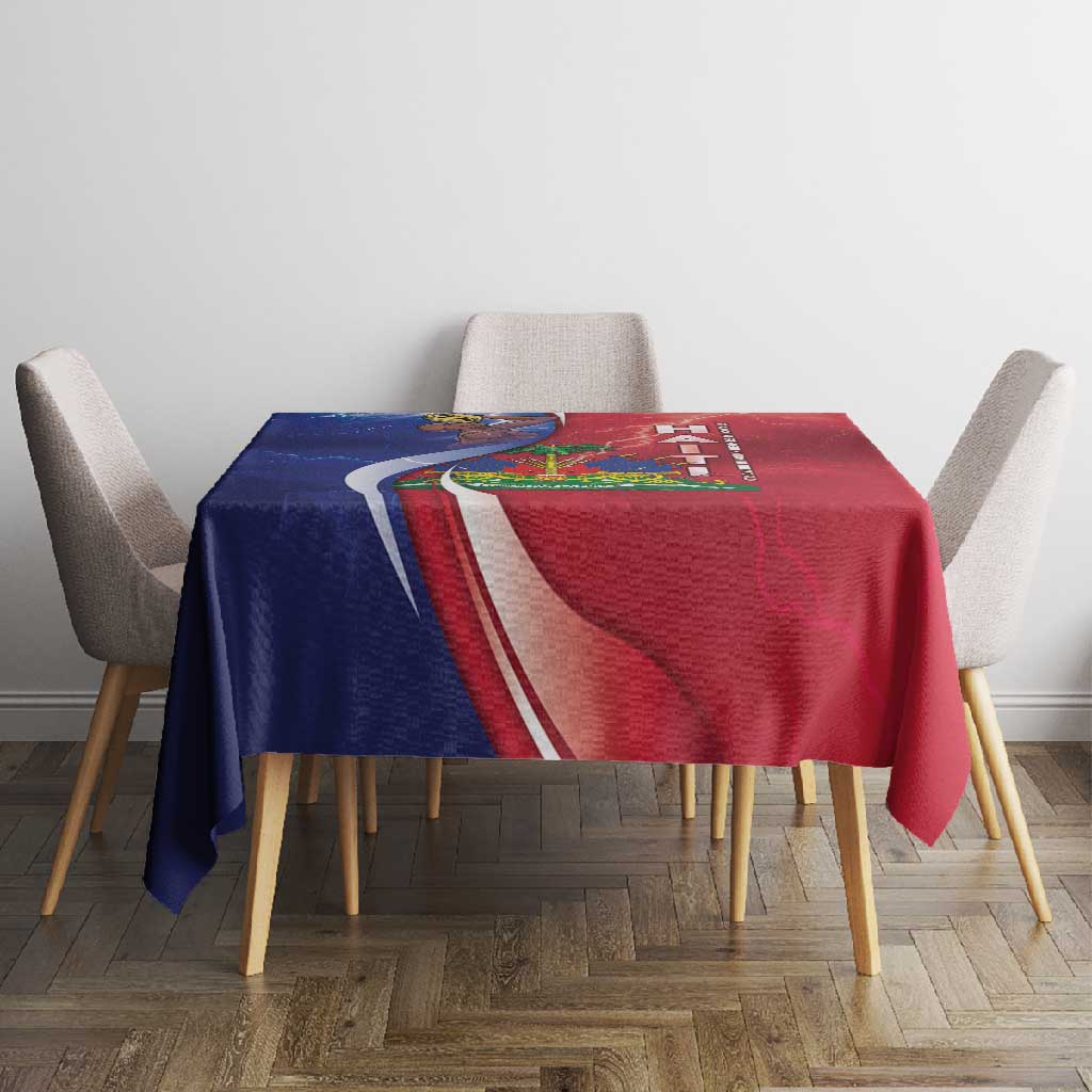 Haiti Independence Day Tablecloth The First Black Independent Nation - African Pride