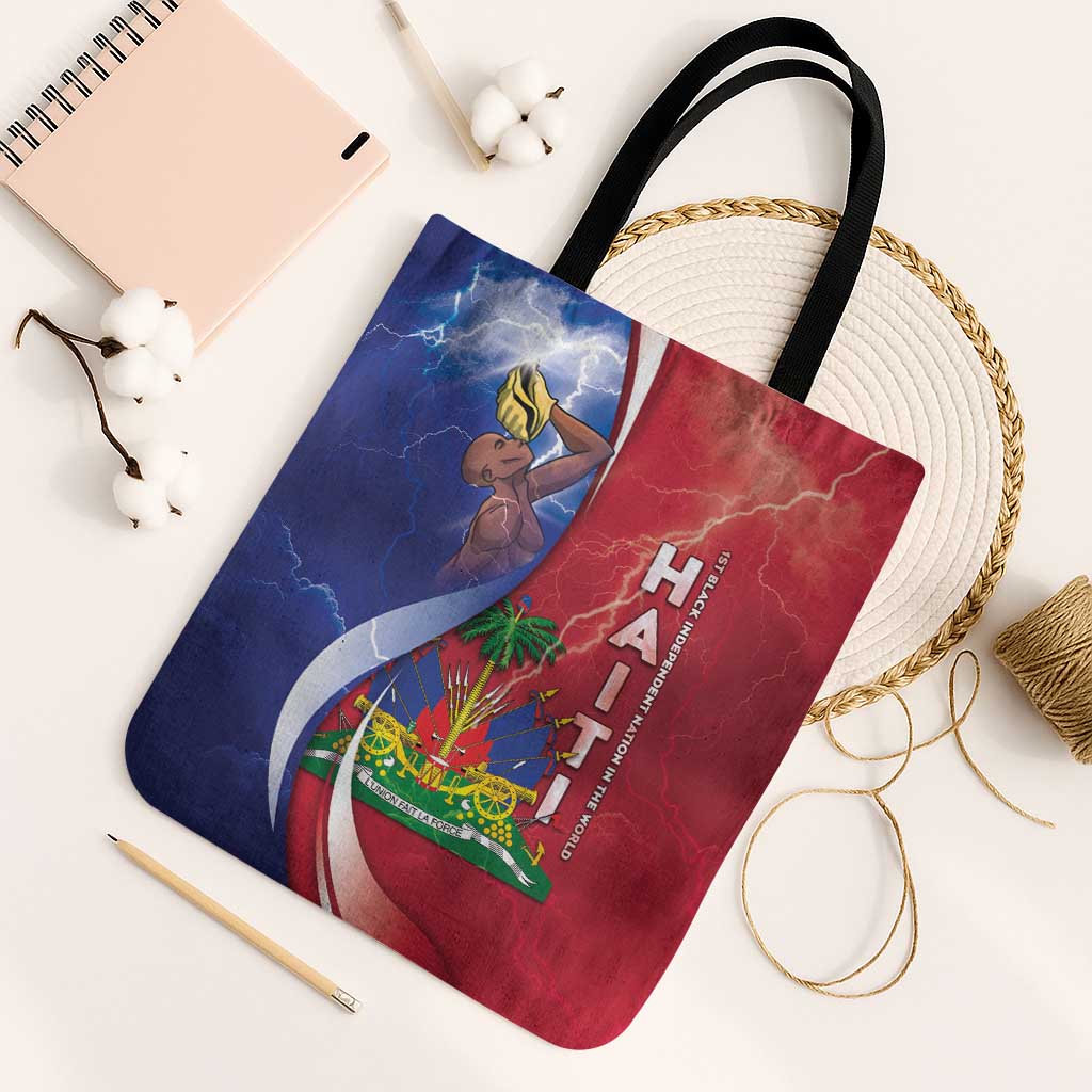 Haiti Independence Day Tote Bag The First Black Independent Nation