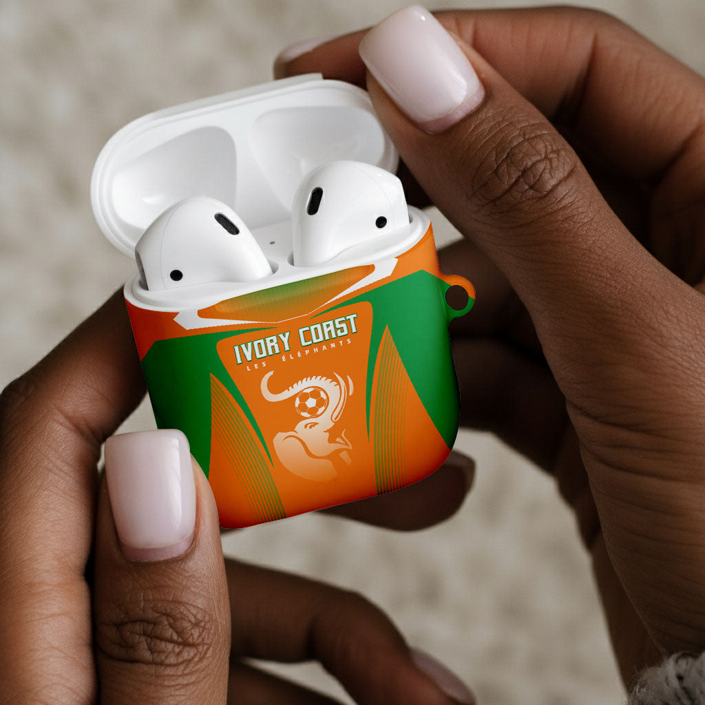 Ivory Coast Football 2026 AirPods Case Go Les Elephants
