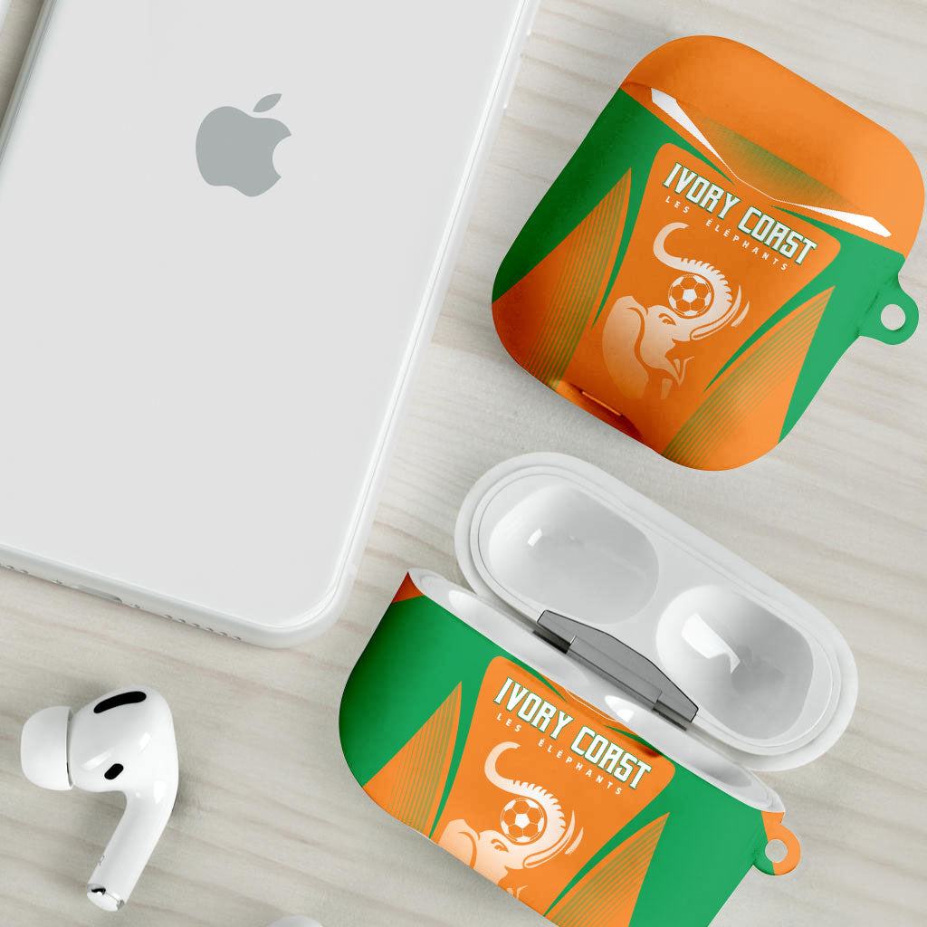 Ivory Coast Football 2026 AirPods Case Go Les Elephants