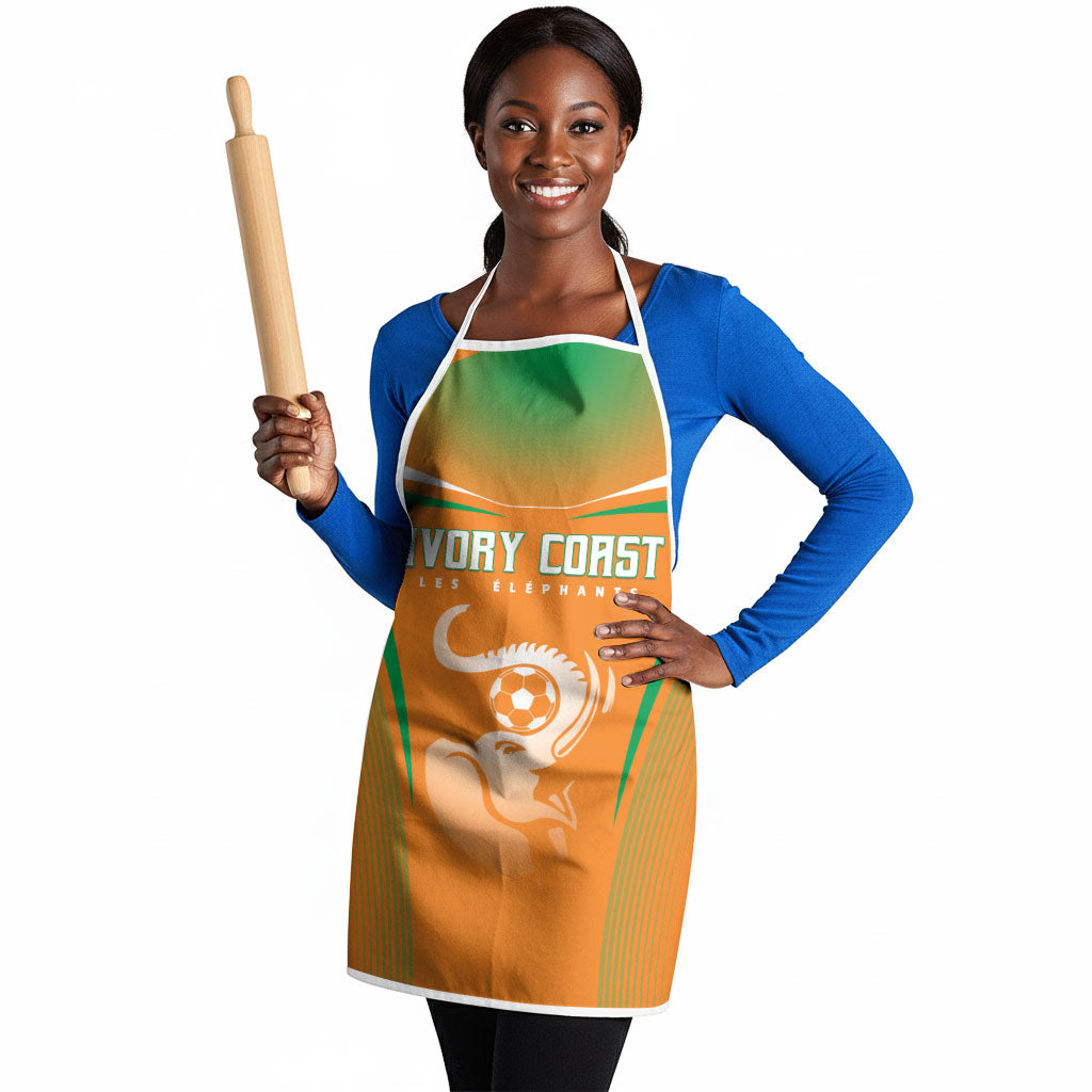 Ivory Coast Football 2026 Apron Go Les Elephants