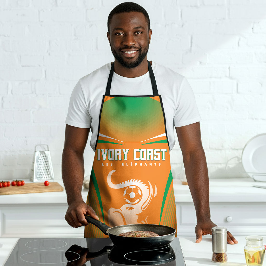 Ivory Coast Football 2026 Apron Go Les Elephants