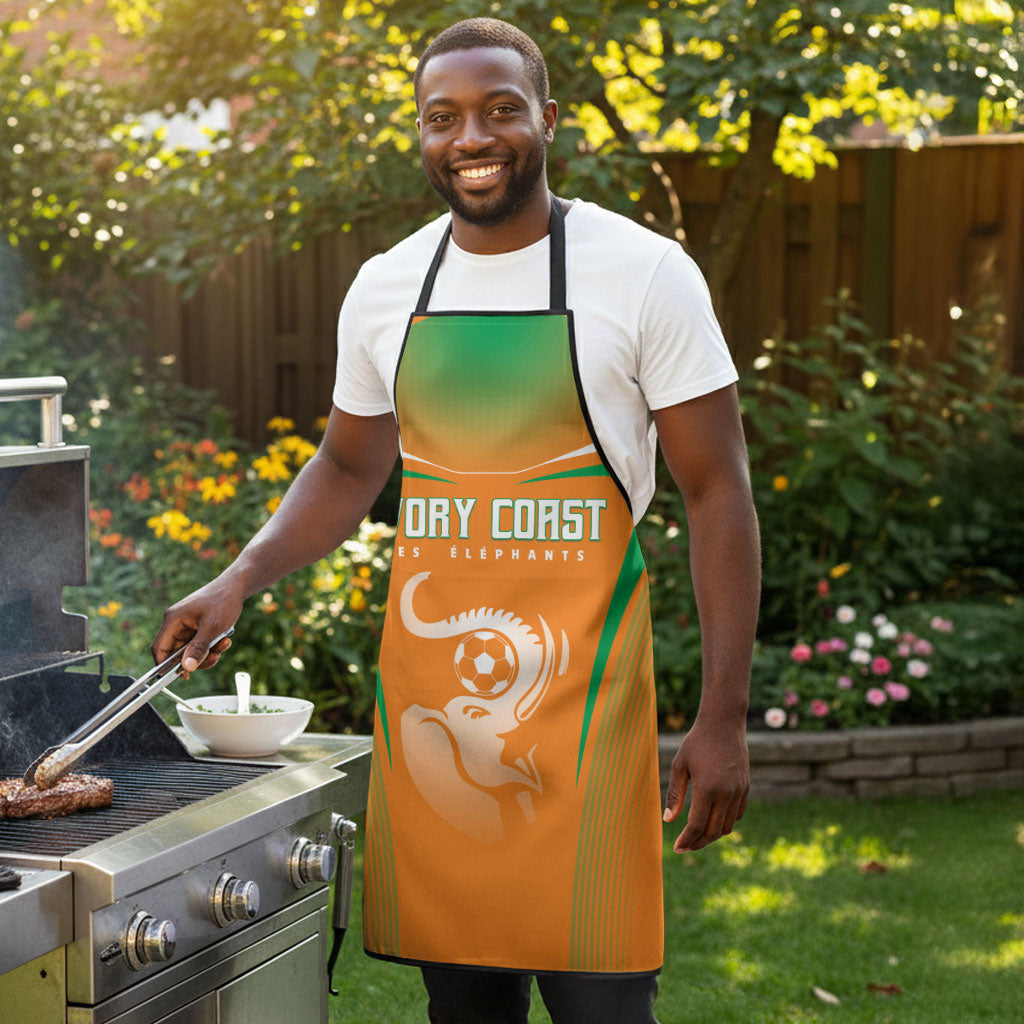 Ivory Coast Football 2026 Apron Go Les Elephants