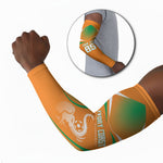 Custom Ivory Coast Football 2026 Arm Sleeves Go Les Elephants