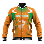 Custom Ivory Coast Football 2026 Baseball Jacket Go Les Elephants