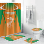 Ivory Coast Football 2026 Bathroom Set Go Les Elephants
