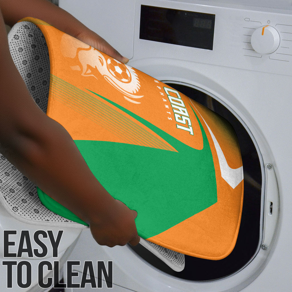 Ivory Coast Football 2026 Bathroom Set Go Les Elephants
