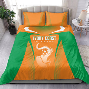 Ivory Coast Football 2026 Bedding Set Go Les Elephants