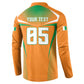 Custom Ivory Coast Football 2026 Button Sweatshirt Go Les Elephants