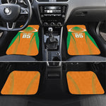 Custom Ivory Coast Football 2026 Car Mats Go Les Elephants
