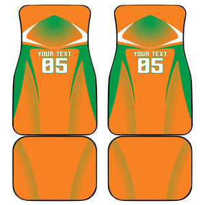 Custom Ivory Coast Football 2026 Car Mats Go Les Elephants