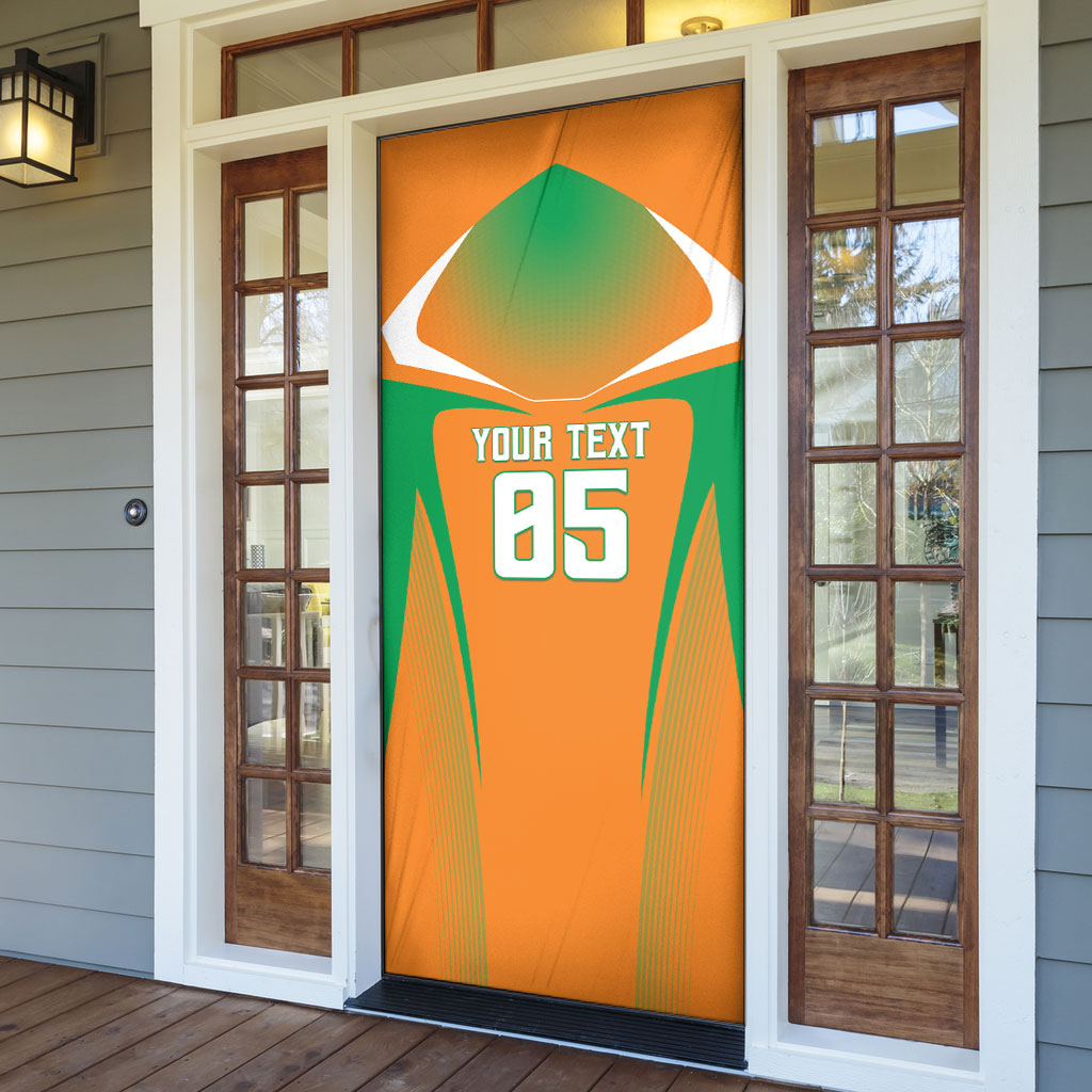 Custom Ivory Coast Football 2026 Door Cover Go Les Elephants