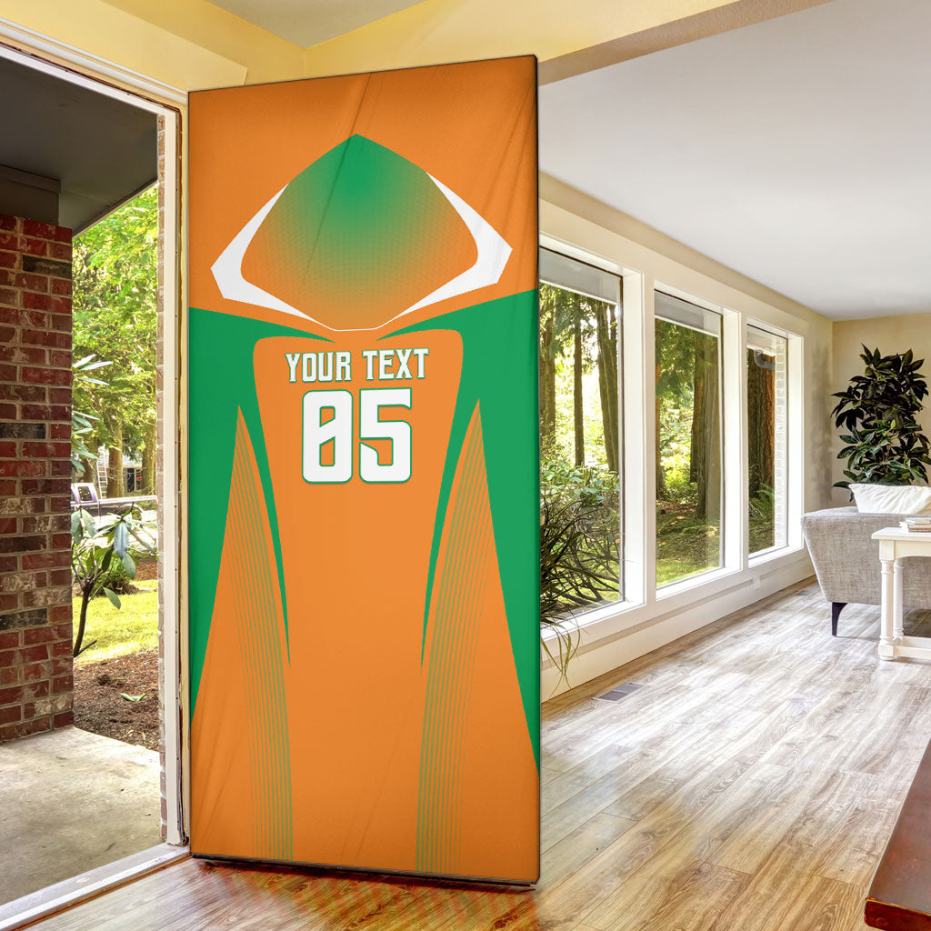 Custom Ivory Coast Football 2026 Door Cover Go Les Elephants