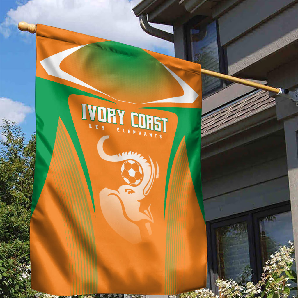 Ivory Coast Football 2026 Garden Flag Go Les Elephants