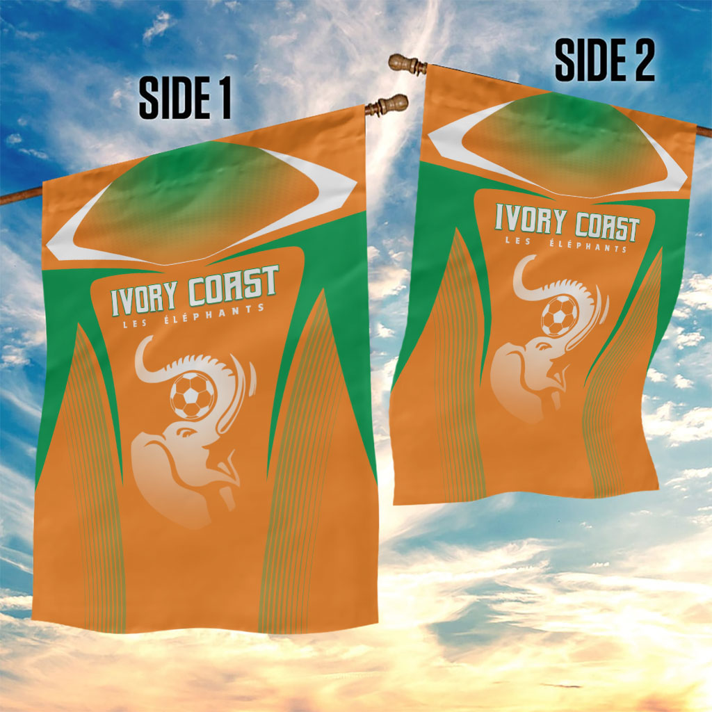 Ivory Coast Football 2026 Garden Flag Go Les Elephants