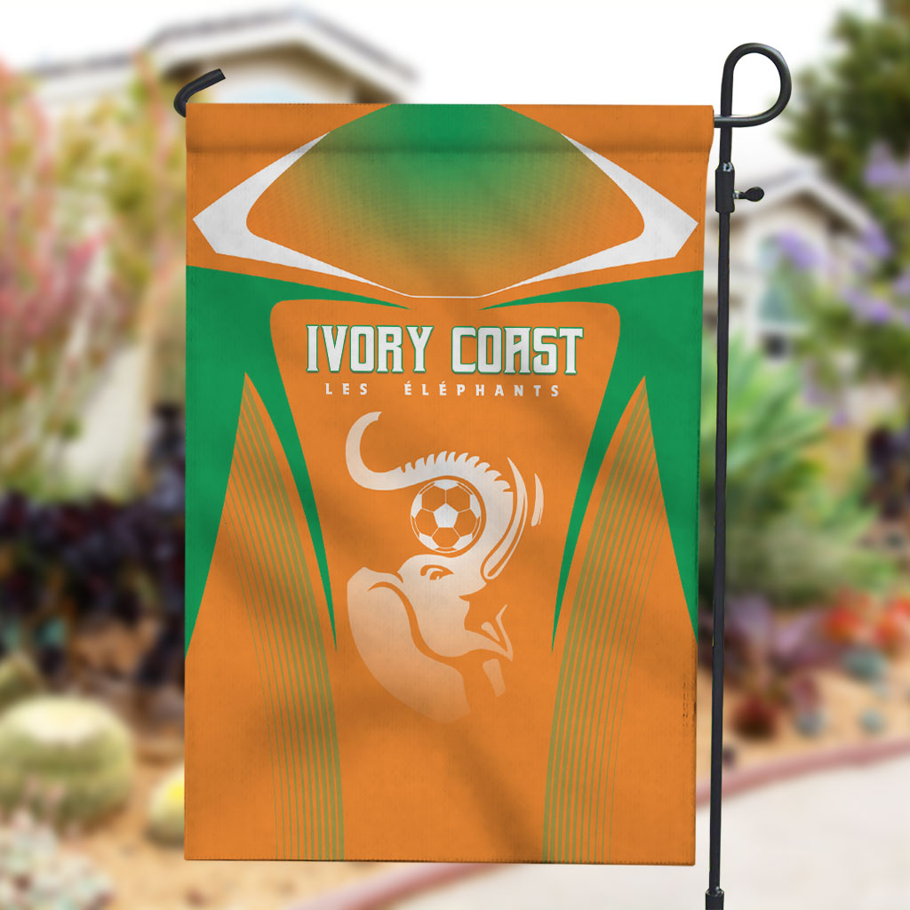Ivory Coast Football 2026 Garden Flag Go Les Elephants