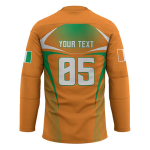 Custom Ivory Coast Football 2026 Hockey Jersey Go Les Elephants