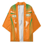 Custom Ivory Coast Football 2026 Kimono Go Les Elephants