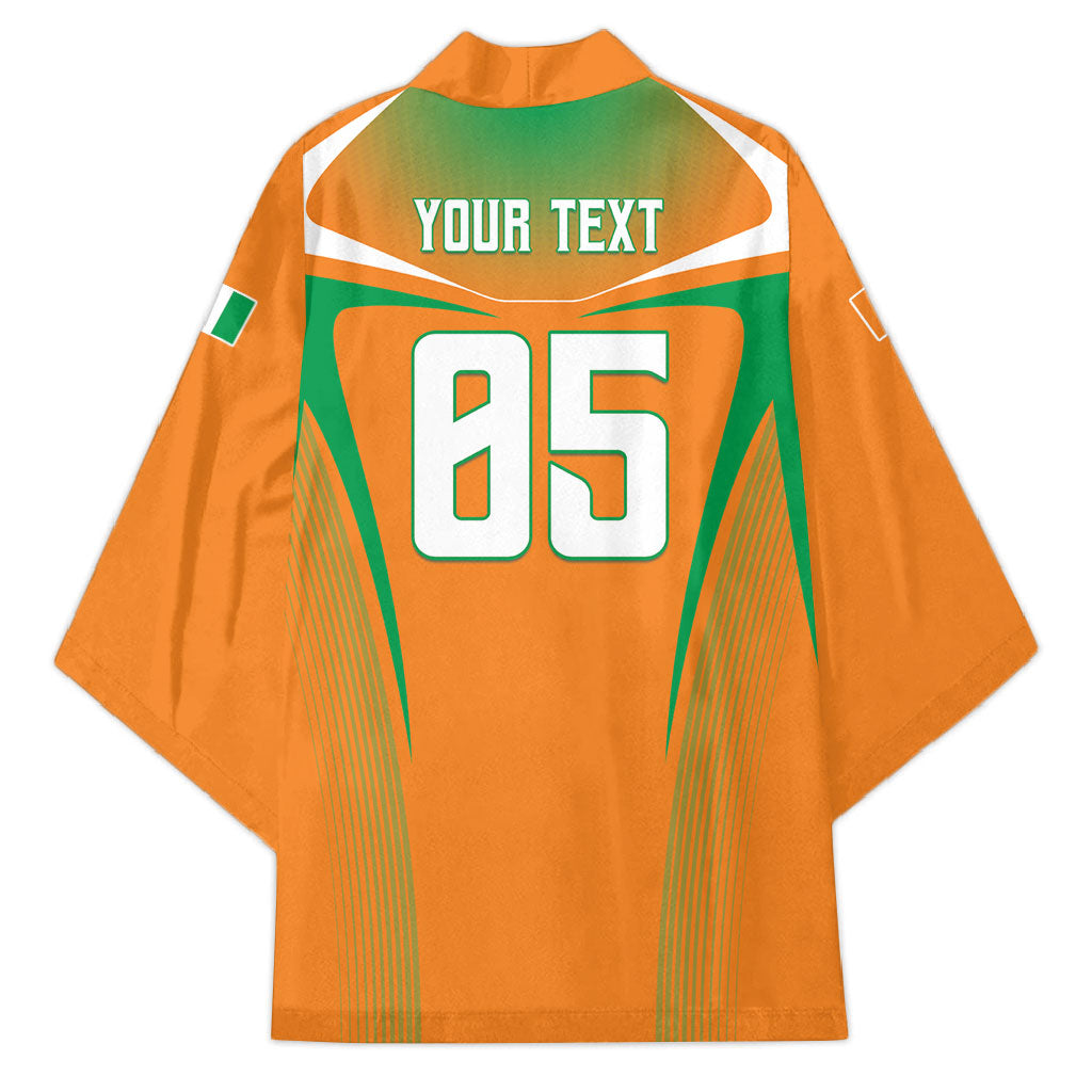 Custom Ivory Coast Football 2026 Kimono Go Les Elephants