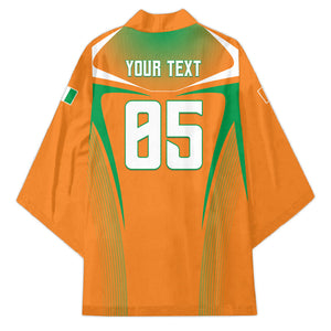 Custom Ivory Coast Football 2026 Kimono Go Les Elephants