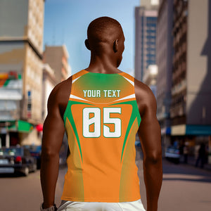 Custom Ivory Coast Football 2026 Men Tank Top Go Les Elephants