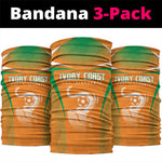 Ivory Coast Football 2026 Neck Gaiter Go Les Elephants