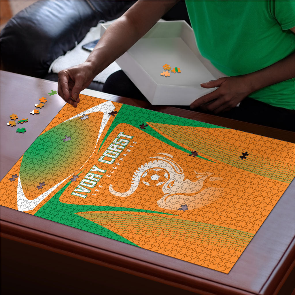 Ivory Coast Football 2026 Puzzle Go Les Elephants