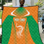 Ivory Coast Football 2026 Quilt Go Les Elephants